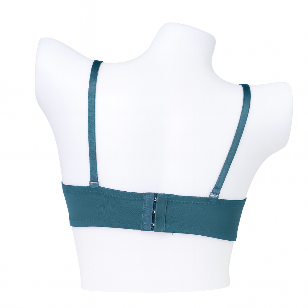 Teal Plunge Padded T-Shirt Bra