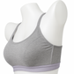 Heather Grey Racerback Sports Bra