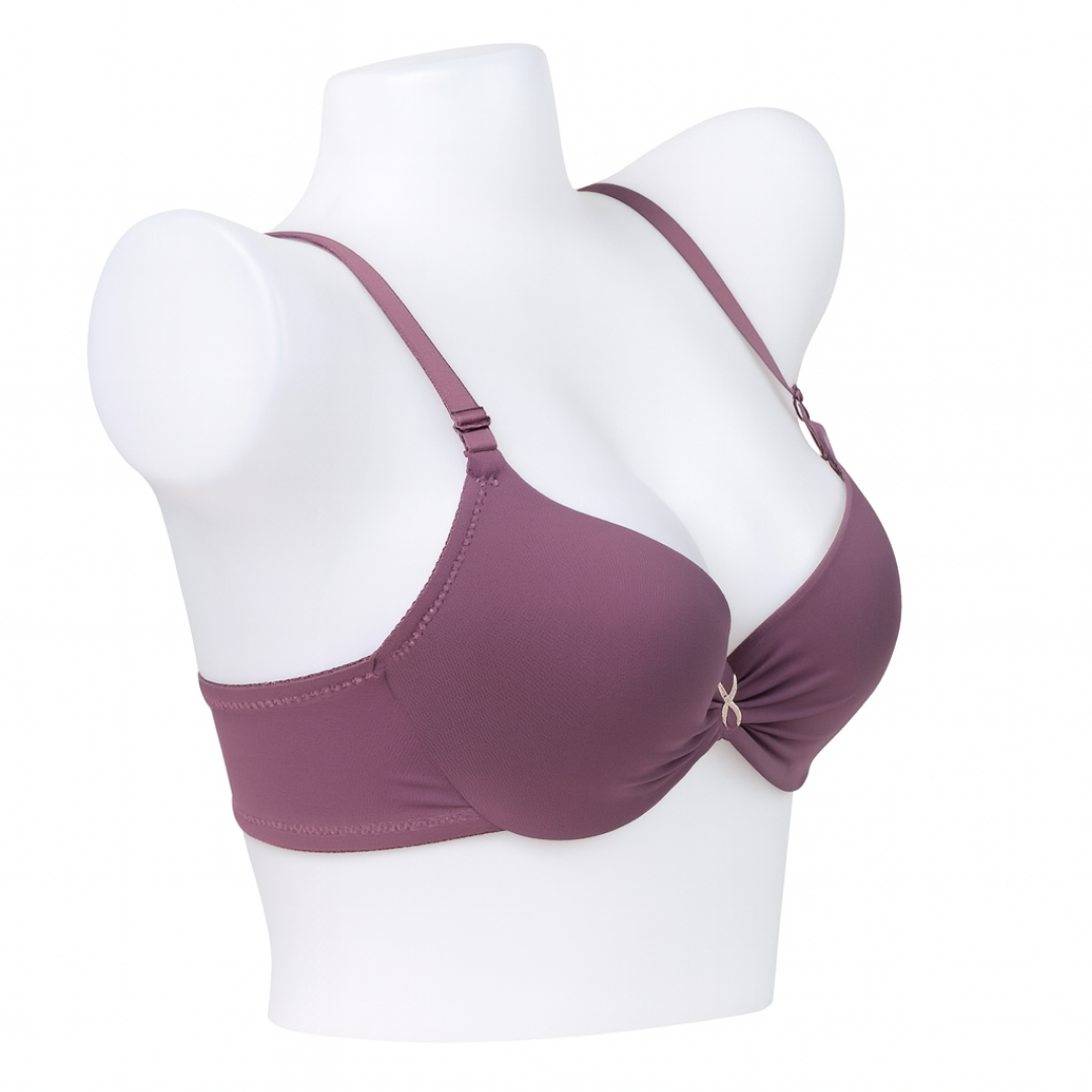 Plum Plunge Padded T-Shirt Bra