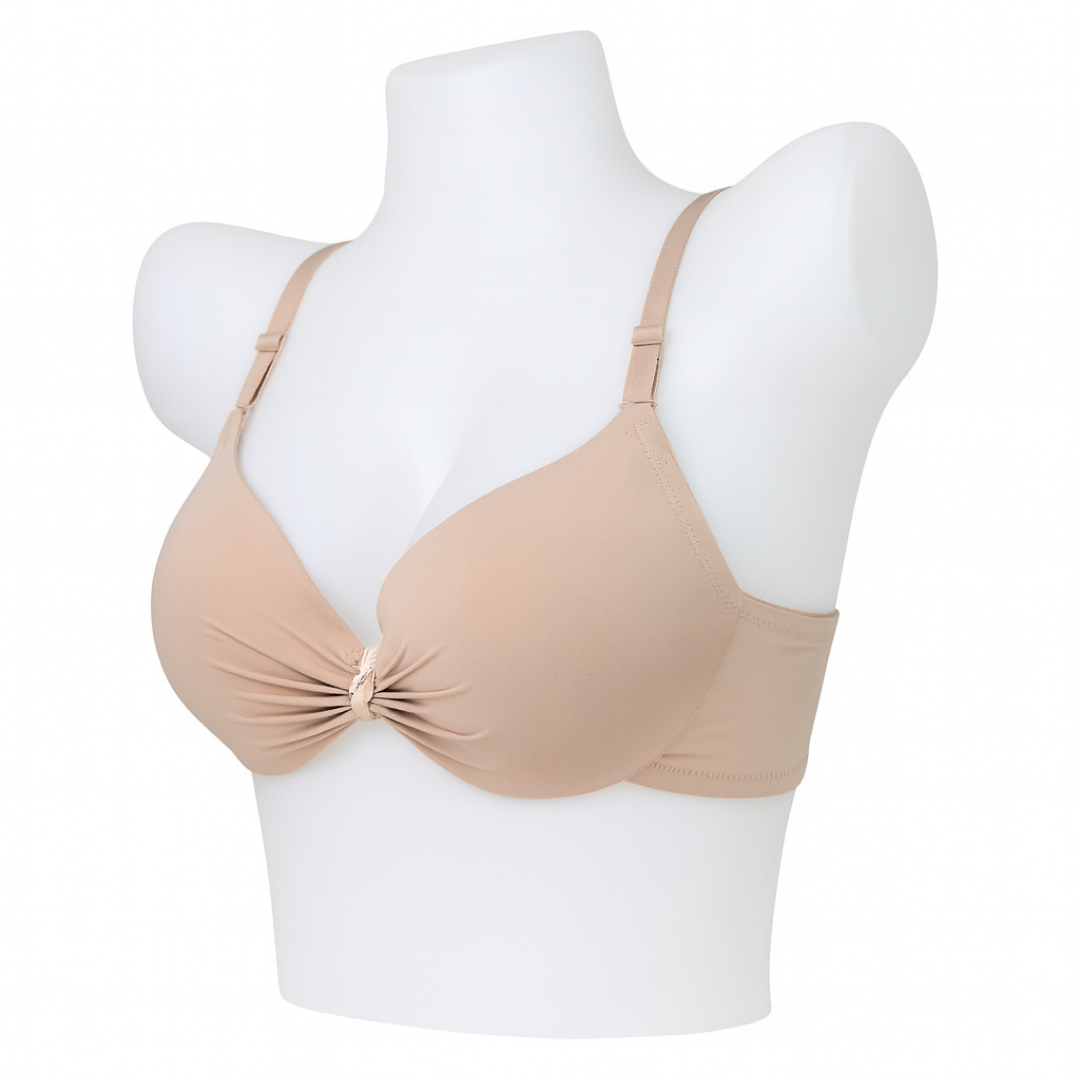 Nude Plunge Padded T-Shirt Bra